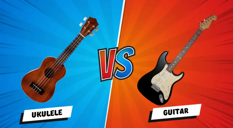 ukulele vs guitar; which one is best for beginners